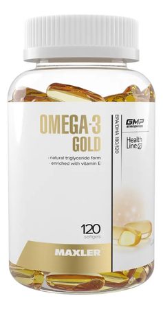 Maxler Биологически активная добавка к пище Omega-3 Gold