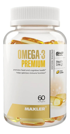 Maxler Биологически активная добавка к пище Omega-3 Premium