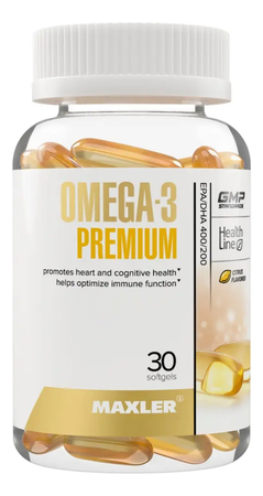 Maxler Биологически активная добавка к пище Omega-3 Premium