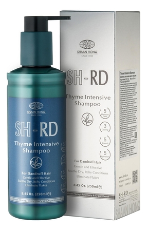 SHAAN HONQ Шампунь против перхоти на основе масла тимьяна и пиритиона цинка SH-RD Thyme Intensive Shampoo 250мл