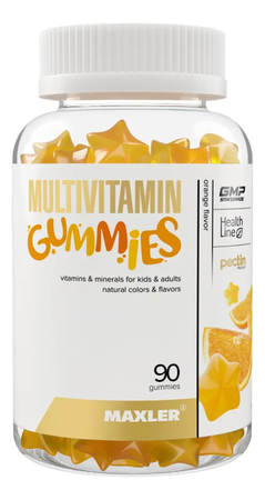 Maxler Биологически активная добавка к пище Multivitamin Gummies 90шт (апельсин)