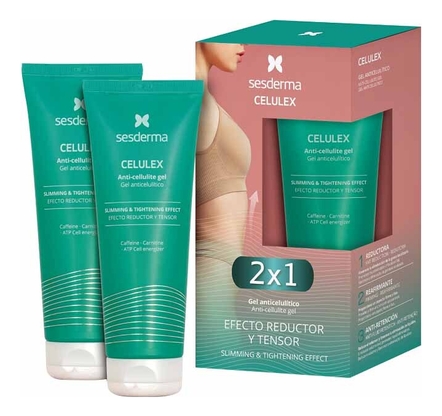 Sesderma Антицеллюлитный гель для тела Celulex Gel Anticelulitico 2*200мл