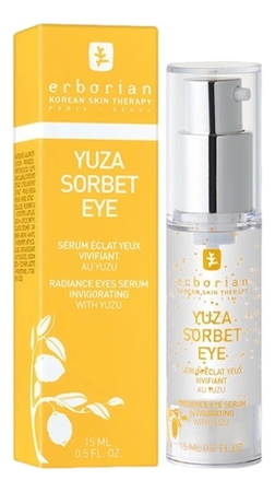 Erborian Сыворотка для кожи вокруг глаз с витамином E Yuza Sorbet Eye 15мл 