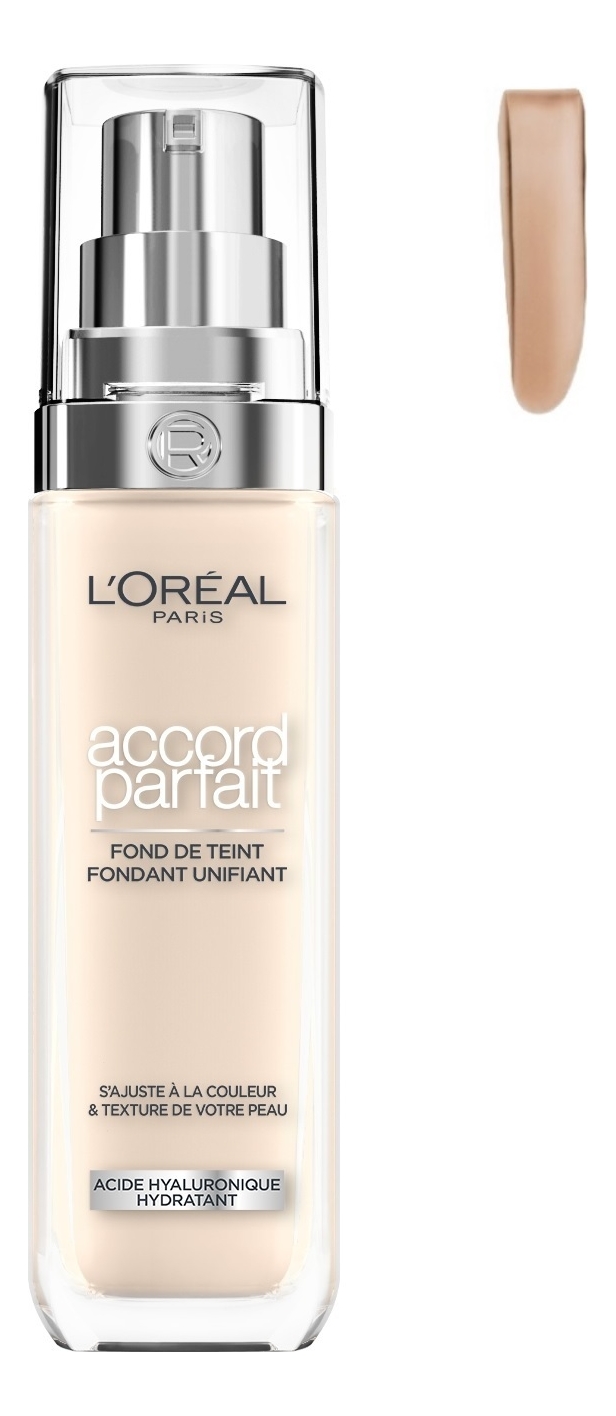 Увлажняющий тональный крем для лица Accord Parfait Foundation 30мл: N4 Бежевый