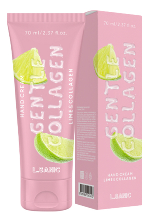 L.Sanic Коллагеновый крем для рук с экстрактом лайма Gentle Collagen Lime Hand Сream 70мл