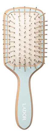 La`dor Расческа для распутывания волос Detanging Paddle Hair Brush Blue