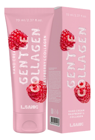 L.Sanic Коллагеновый крем для рук с экстрактом малины Gentle Collagen Raspberry Hand Сream 70мл