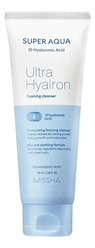 Очищающая пенка для лица Super Aqua Ultra Hyalron Cleansing Foam