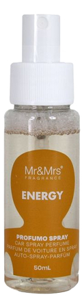 Mr & Mrs Fragrance Автомобильный ароматический спрей Profumo Spray Energy 50мл