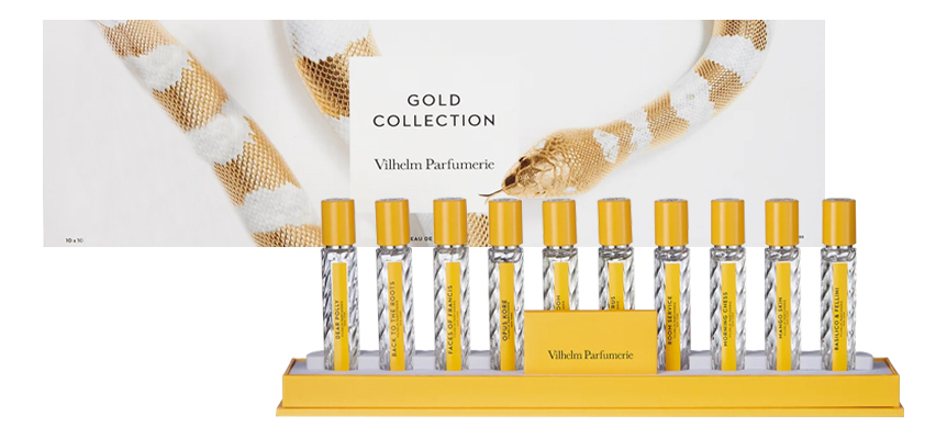 

Set Gold Collection: парфюмерная вода 10*10мл (Dear Polly + Back to the Roots + Faces Of Francis + Opus Kore + 125th & Bloom + Black Citrus + Room Service + Basilico & Fellini + Mango Skin + Morning Chess), Set Gold Collection