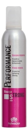 Farmagan Мусс для укладки волос Performance Mousse Strong 300мл