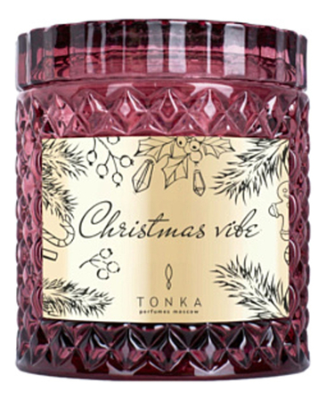 Tonka Perfumes Moscow Ароматическая свеча Christmas Vibe