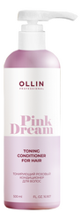 Тонирующий розовый кондиционер для волос Pink Dream Toning Conditioner For Hair