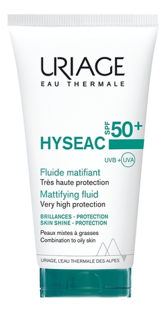 Uriage Матирующий флюид для лица Hyseac Fluide Matifiant SPF50+ 50мл