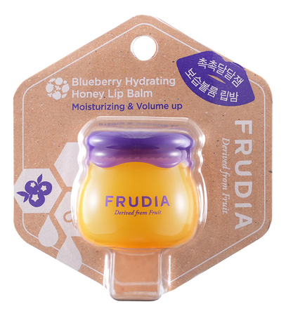 Frudia Увлажняющий бальзам для губ с экстрактом черники Blueberry Hydrating Honey Lip Balm