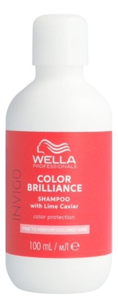 Wella Шампунь для защиты цвета окрашенных нормальных и тонких волос Invigo Color Brilliance Shampoo