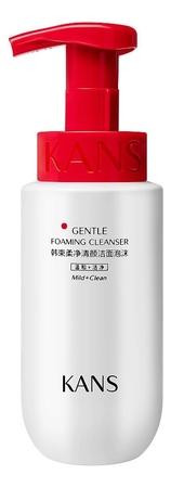 KANS Нежная очищающая пенка для лица Gentle Foaming Cleanser 200мл