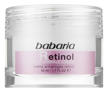 Babaria Антивозрастной крем для лица с ретинолом Retinol Anti-Wrinkle Cream 50мл