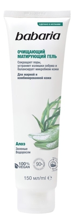 Babaria Очищающий матирующий гель для лица Mattifying Cleansing Gel 150мл