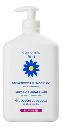 Camomilla BLU Гель для душа с экстрактом риса и ромашки Bagnodoccia Ultradelicato