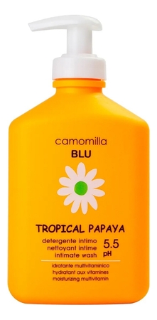 Camomilla BLU Гель для интимной гигиены Tropical Papaya Detergente Intimo 300мл