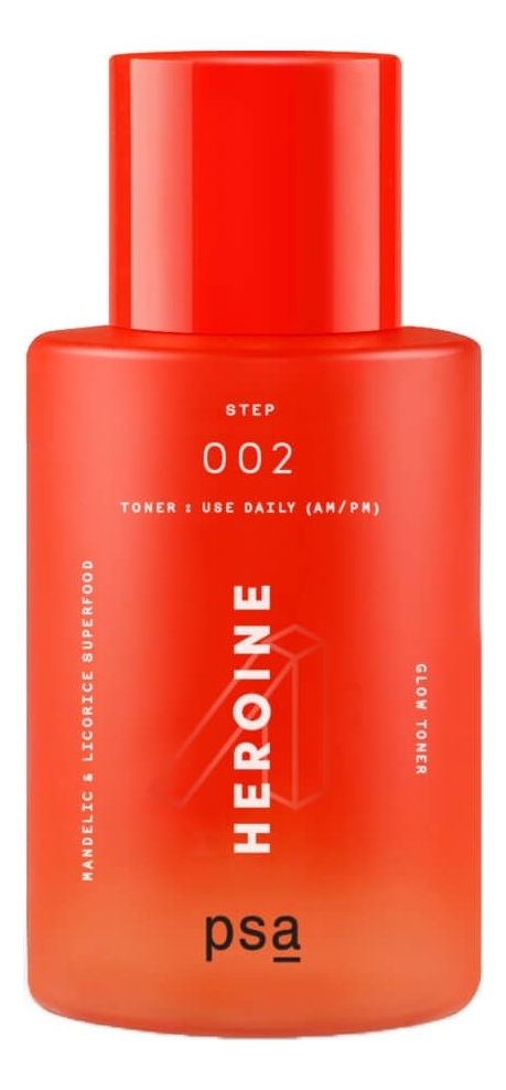 

Тонер-суперфуд для лица с миндальной кислотой и лакрицей Heroine Mandelic & Licorice Superfood Glow Toner 100мл