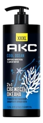 Гель для душа 2 в 1 с акватическим ароматом Cool Ocean