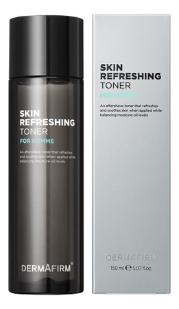 Dermafirm Тонер для лица For Homme Skin Refreshing Toner 150мл