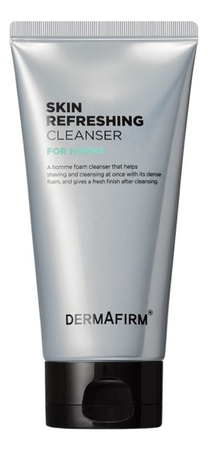 Dermafirm Очищающая пенка для лица For Homme Skin Refreshing Cleanser 120мл