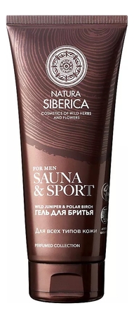 Natura Siberica Гель для бритья Sauna & Sport For Men 200мл