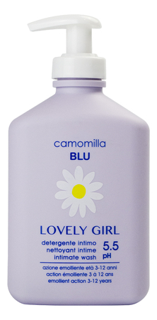 Camomilla BLU Детский гель для интимной гигиены 3-12 лет Lovely Girl Detergente Intimo 300мл