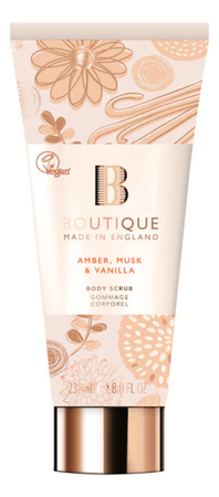 Boutique Скраб для тела Amber Musk & Vanilla Body Scrub 238мл