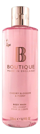 Boutique Гель для ванны и душа Cherry Blossom & Peony Body Wash 500мл