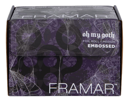 Framar Фольга в рулоне с тиснением Embossed Roll Medium Oh My Goth 98м