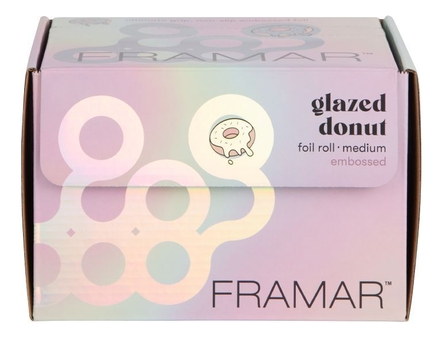 Framar Фольга в рулоне с тиснением Embossed Roll Medium Glazed Donut 98м