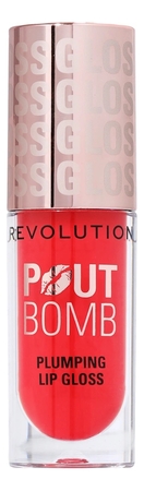 Makeup Revolution Блеск для губ Pout Bomb Plumping Lip Gloss 4,6мл