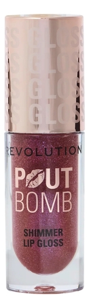 Makeup Revolution Блеск для губ Pout Bomb Shimmer Lip Gloss 4,5мл