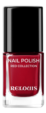 RELOUIS Лак для ногтей Red Collection 11г