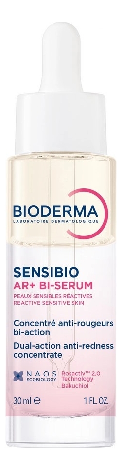 

Успокаивающая сыворотка против покраснений и морщин Sensibio AR+ Bi-Serum 30мл