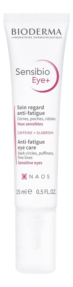 

Гель для кожи вокруг глаз против темных кругов, морщин и отеков Sensibio Eye+ Soin Regard 15мл