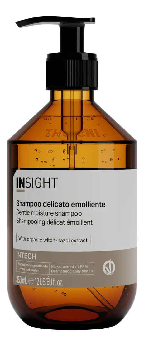 

Увлажняющий бессульфатный шампунь для волос Intech Gentle Moisture Shampoo: Шампунь 350мл (стекло), Увлажняющий бессульфатный шампунь для волос Intech Gentle Moisture Shampoo