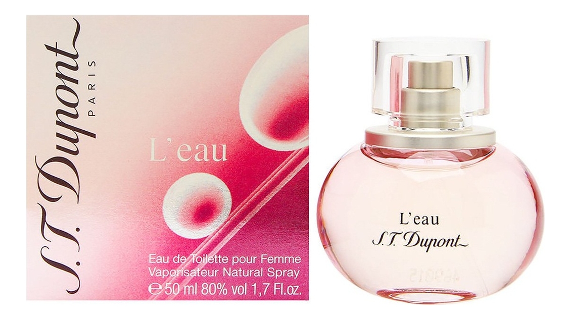 

S.T. Dupont L'eau Pour Femme: туалетная вода 50мл, S.T. Dupont L'eau Pour Femme
