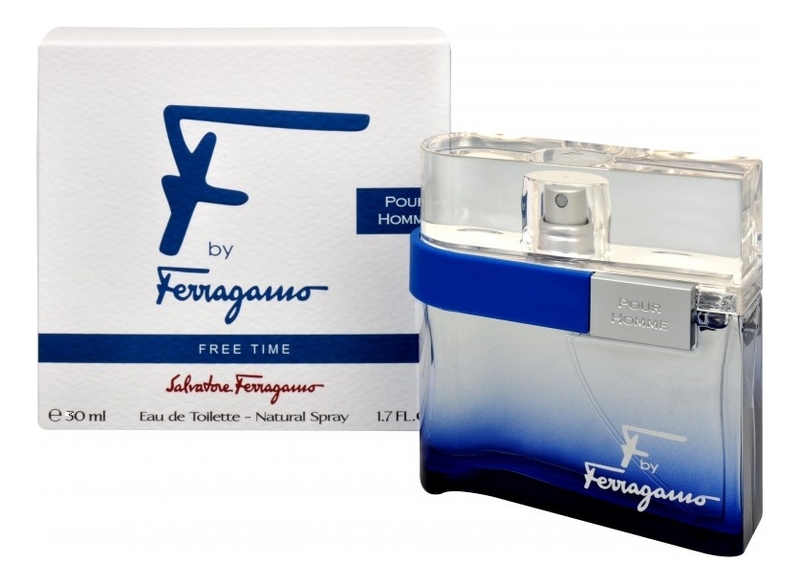 

F by Ferragamo Free Time: туалетная вода 30мл, F By Ferragamo Free Time