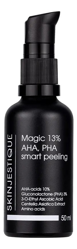 Высококонцентрированная смываемая маска-пилинг Magic 13 AHA PHA Smart Peeling 50мл 2882₽