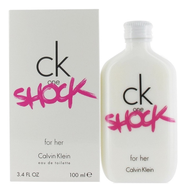 

CK One Shock For Her: туалетная вода 100мл, CK One Shock For Her