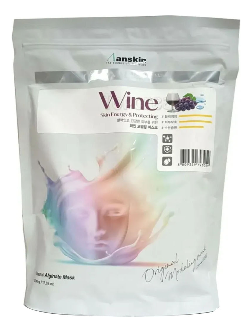 

Альгинатная маска для лица с экстрактом вина Original Wine Modeling Mask : Маска 1000г, Альгинатная маска для лица с экстрактом вина Original Wine Modeling Mask