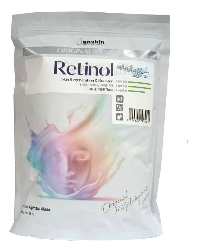 

Альгинатная маска для лица с ретинолом Original Retinol Modeling Mask : Маска 1000г, Альгинатная маска для лица с ретинолом Original Retinol Modeling Mask