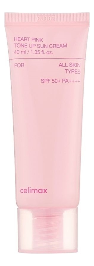 

Солнцезащитный крем для лица Heart Pink Tone Up Sun Cream SPF50+ PA++++ 40мл