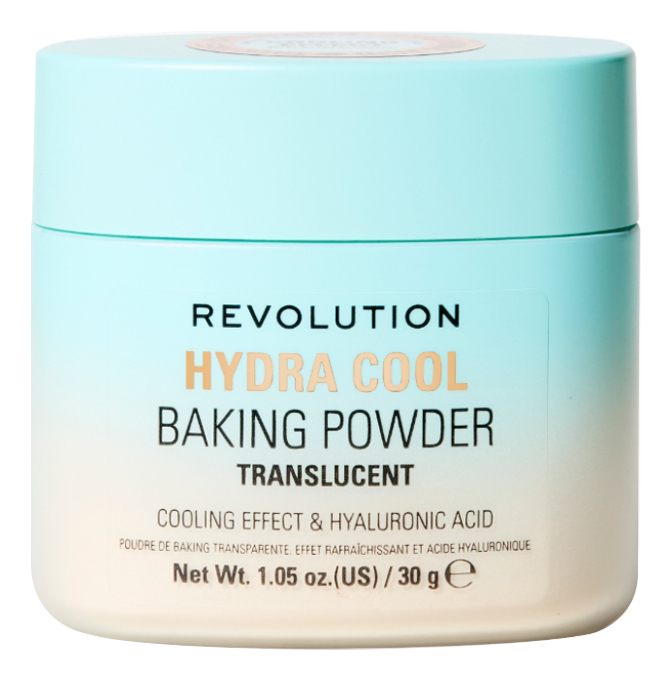 

Охлаждающая рассыпчатая пудра для лица с гиалуроновой кислотой Hydra Cool Translucent Baking Powder 30г