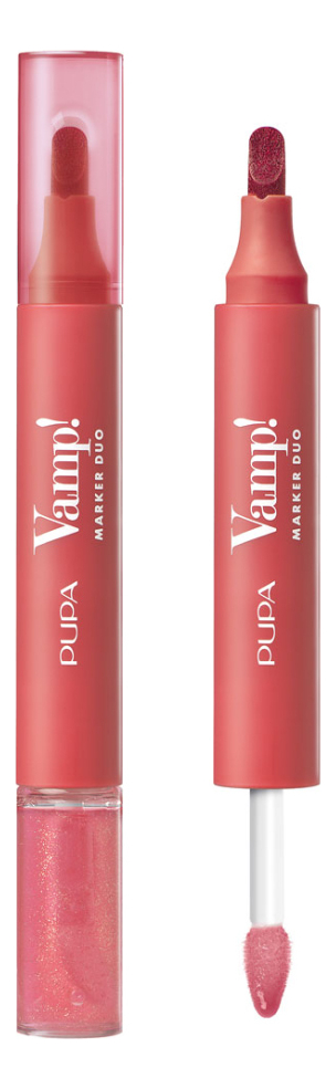 Маркер и блеск для губ Vamp Marker Duo 4мл 004 Spicy Raspberry 1817₽